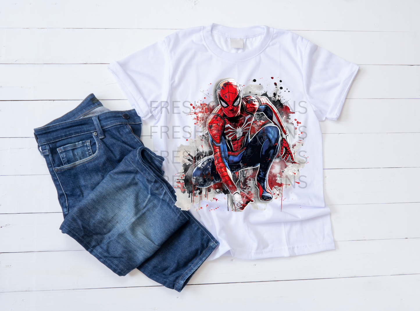 SPIDER GUY IN ACTION DTF TRANSFER