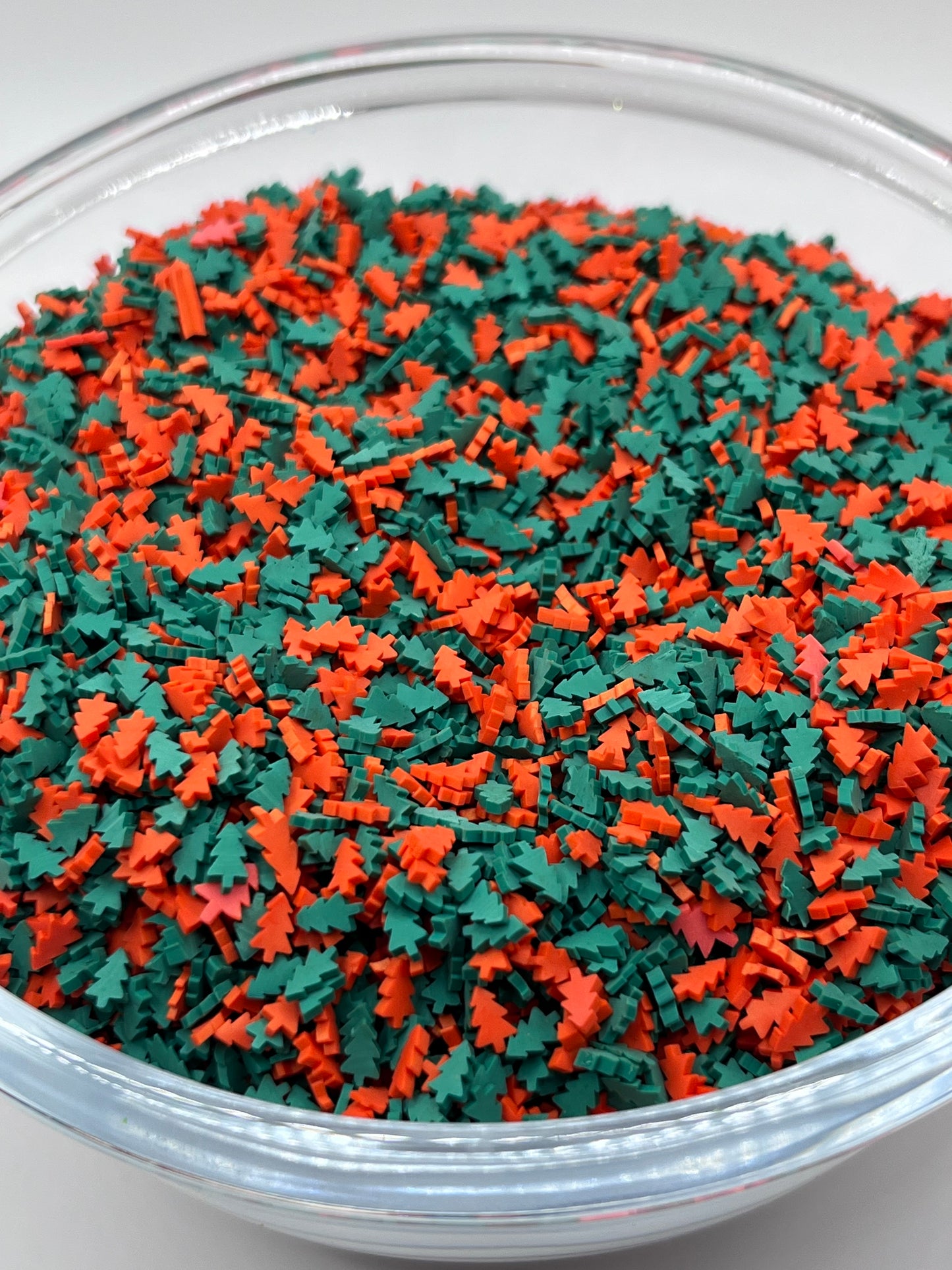 XMAS TREE POLYMER CLAY SLICES