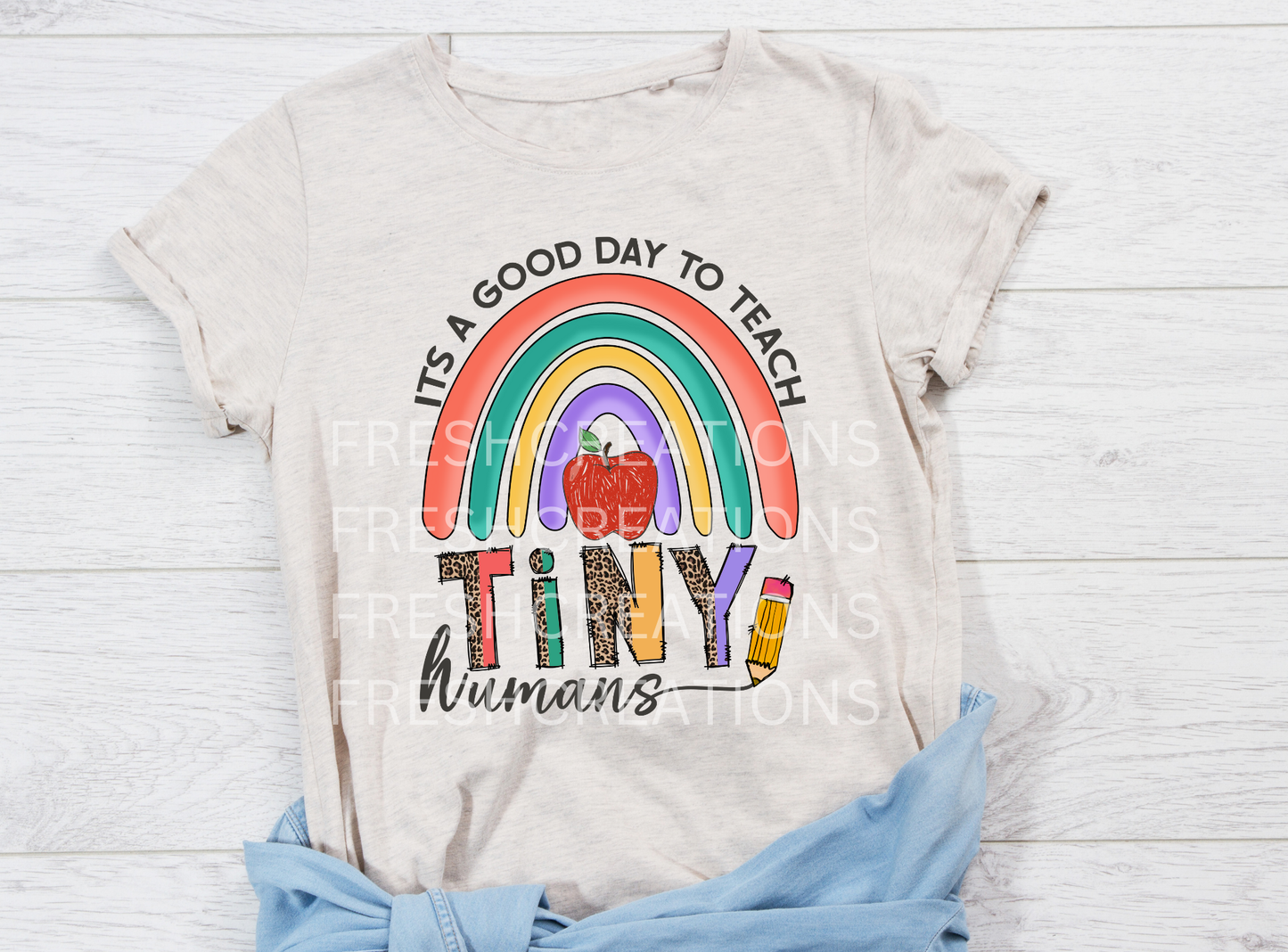 TEACH TINY HUMANS DTF TRANSFER