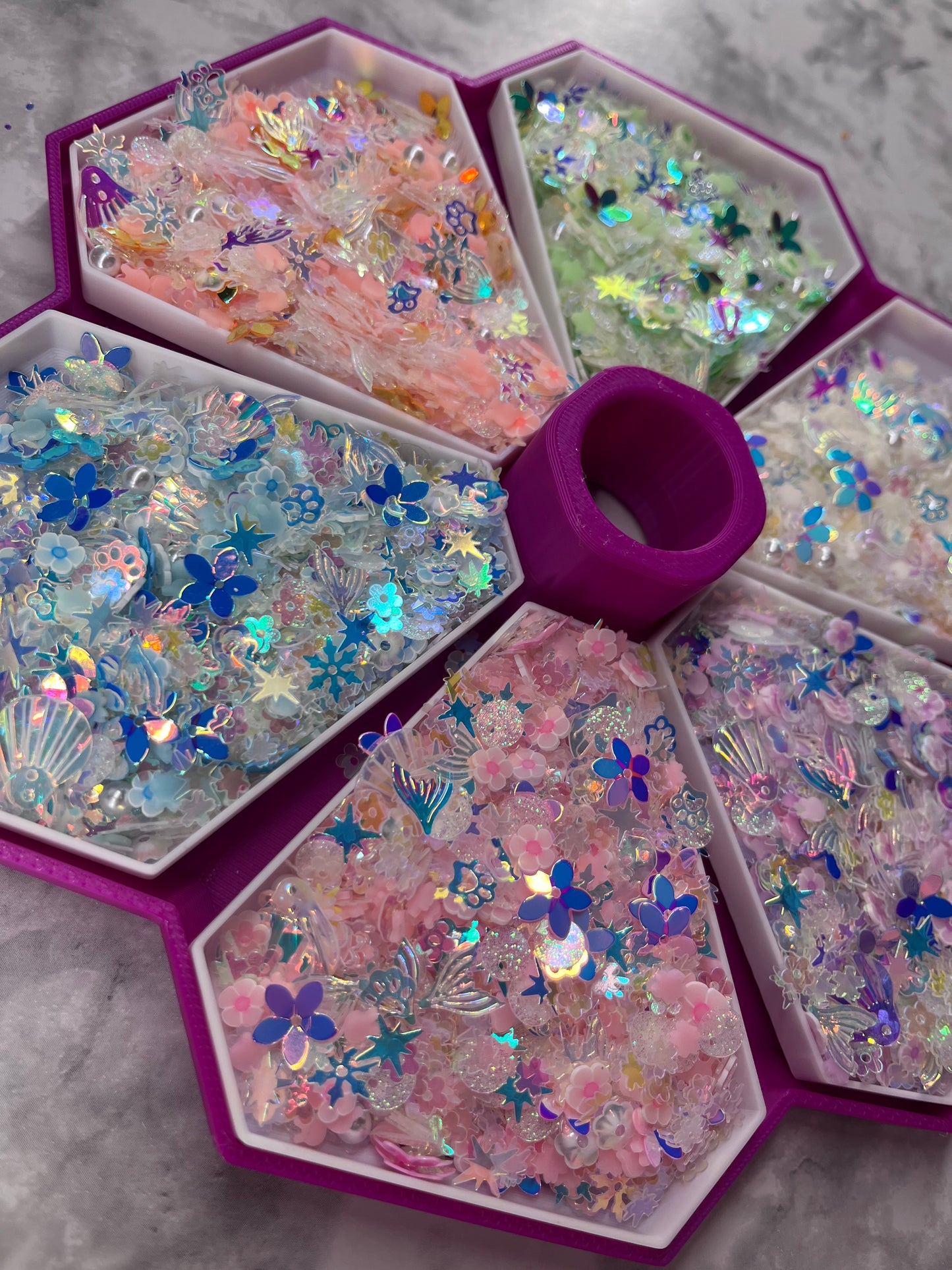 GLOW IN THE DARK ADDITIVES SET OF 6