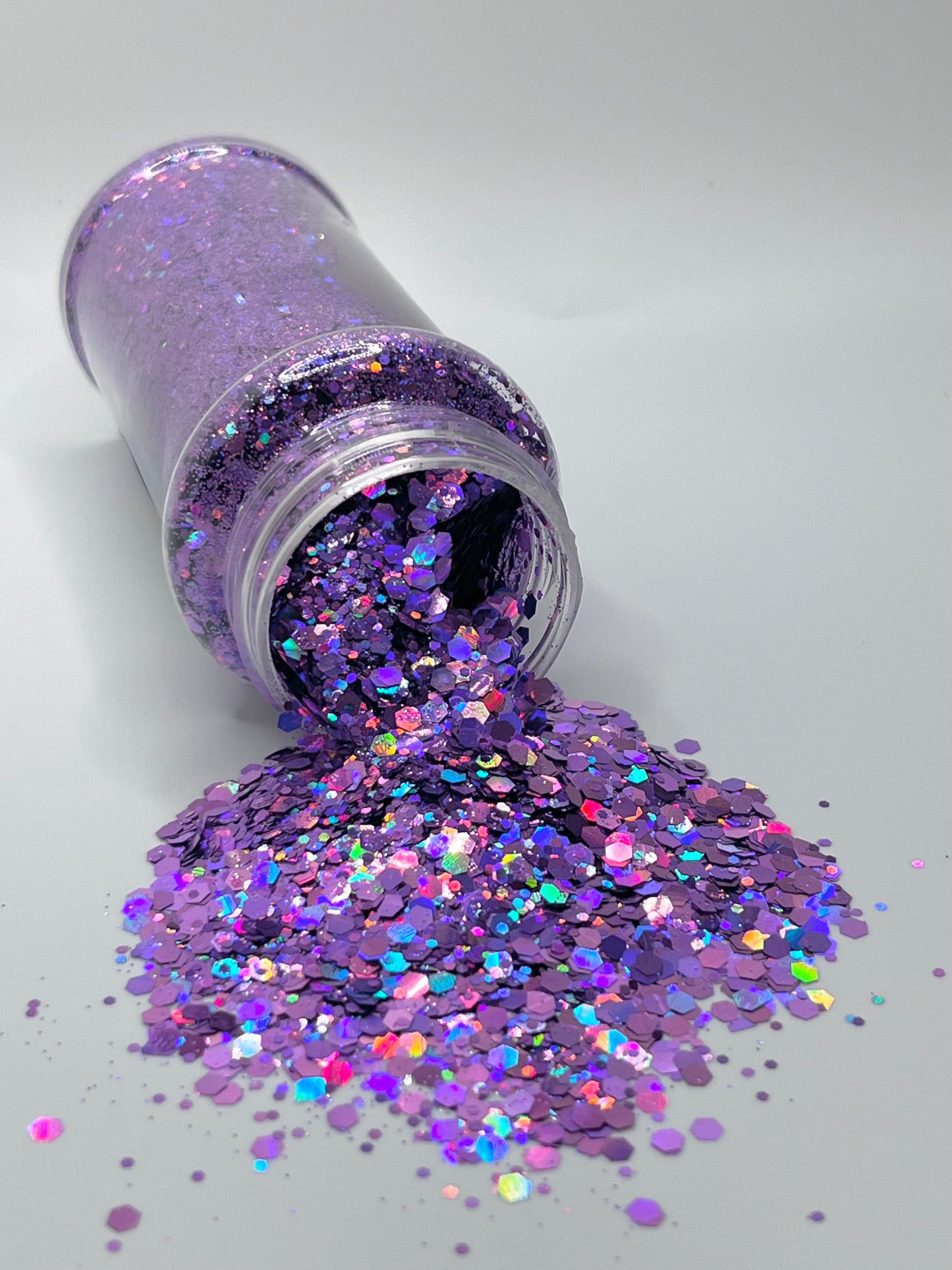 LIGHT PURPLE HOLOGRAPHIC CHUNKY MIX