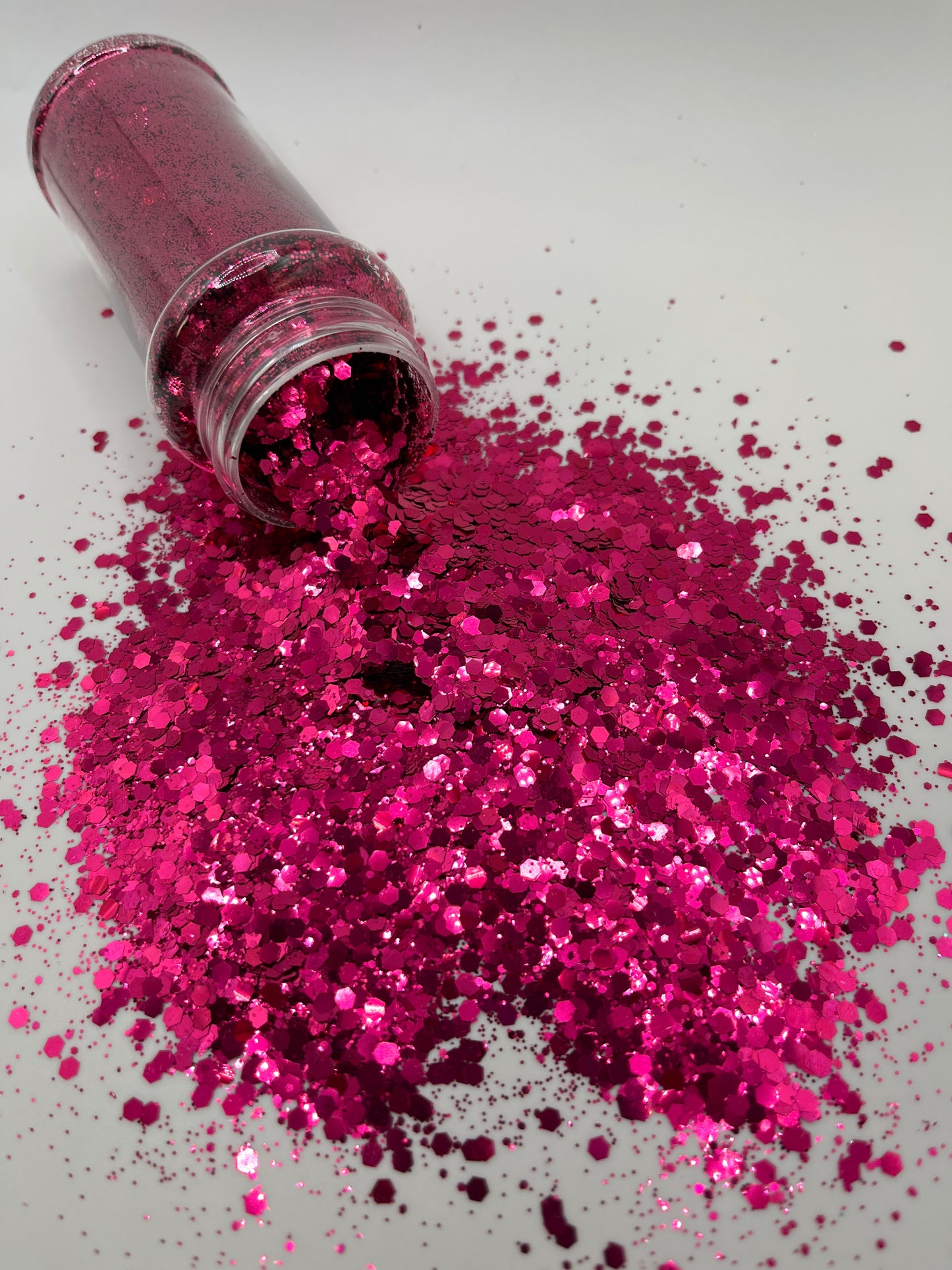 HOT PINK SHINNY CHUNKY MIX