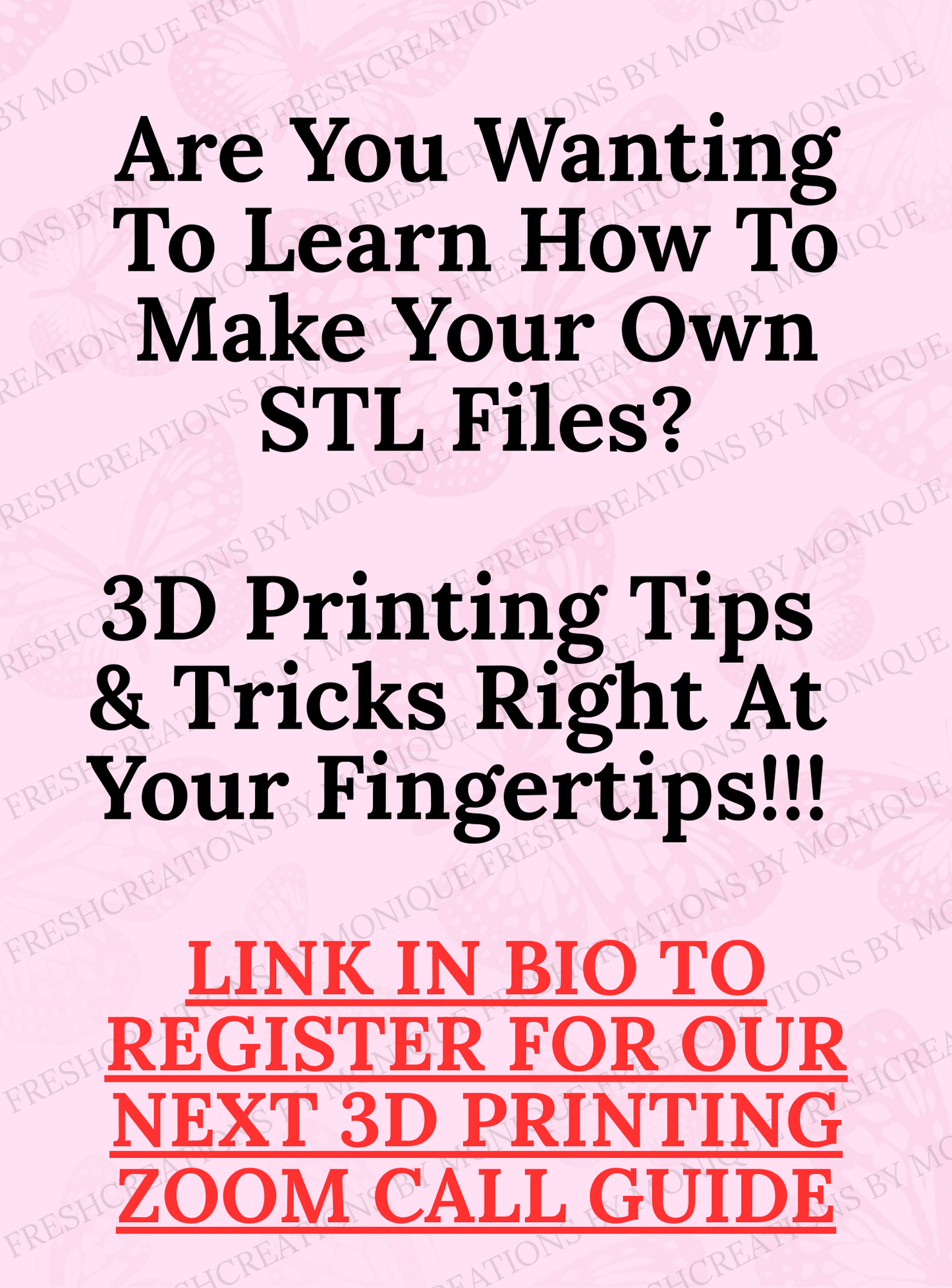 3D GUIDE LEARN AT YOUR OWN PACE *NO ITEM BEING SHIPPED