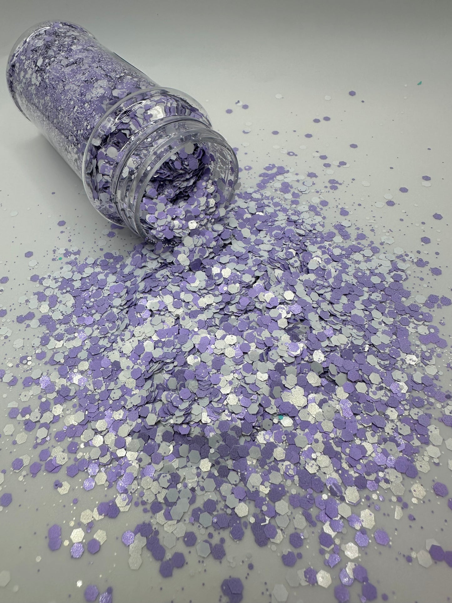 LAVENDER/WHITE CHUNKY MIX