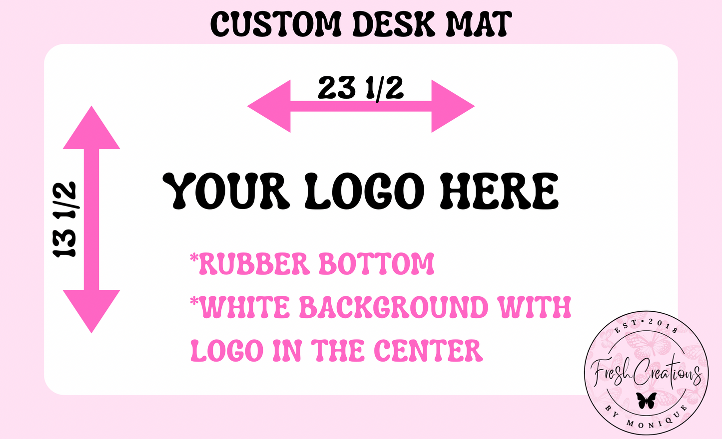 CUSTOM DESK MAT