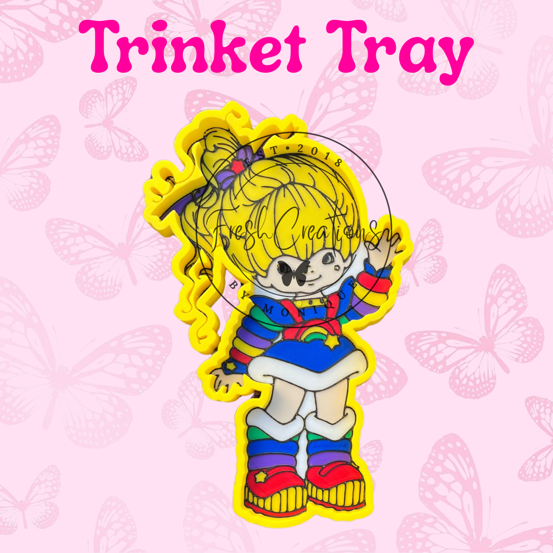 RAINBOW BRIGHT TRAY