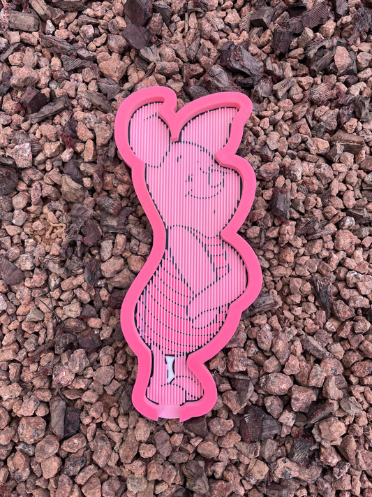PIGLET RHINESTONE TRAY