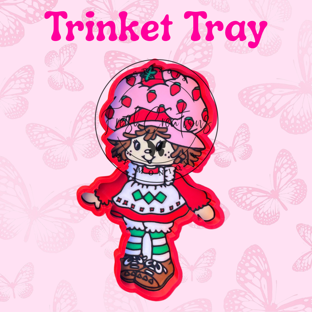 STRAWBERRY SHORTCAKE TRAY