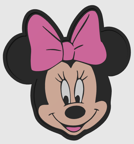 MINNIE MOUSE TRINKET TRAY STL DIGITAL FILE ONLY
