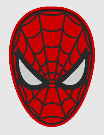 SPIDERMAN TRAY STL DIGITAL FILE ONLY
