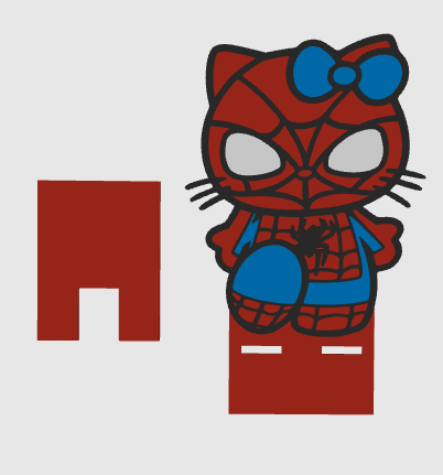 HK SPIDER PHONE HOLDER STL DIGITAL FILE ONLY